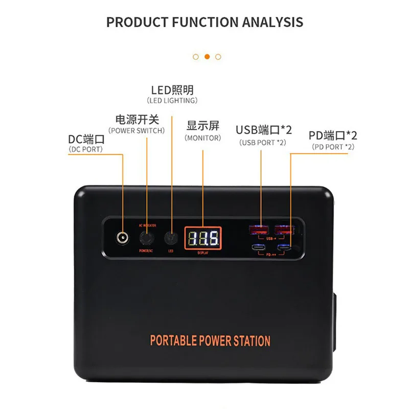200W Tragbare Powerstation 220 – Solar Emergency Charger Bewertung und Preis