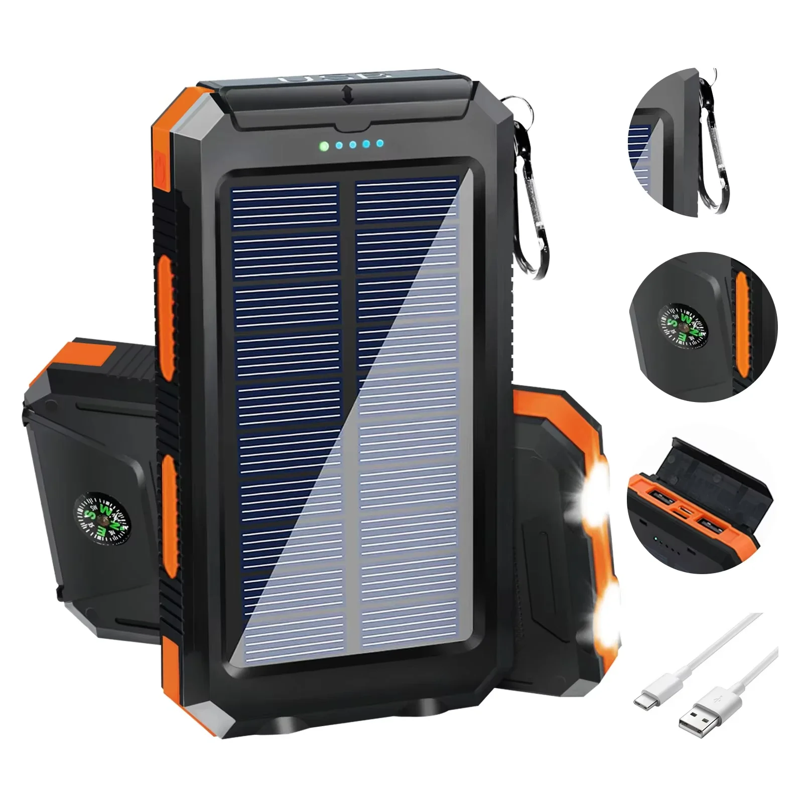 Wasserdichte Solar-Powerbank 2 – Solar Emergency Charger Bewertung und Preis