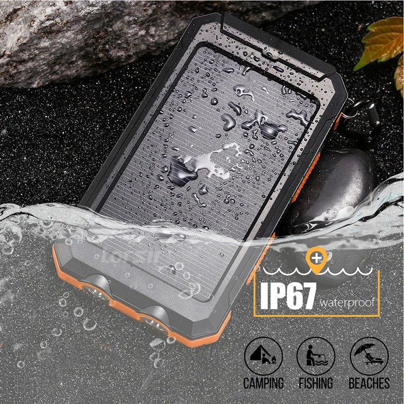 Wasserdichte Solar-Powerbank 2 – Solar Emergency Charger Bewertung und Preis