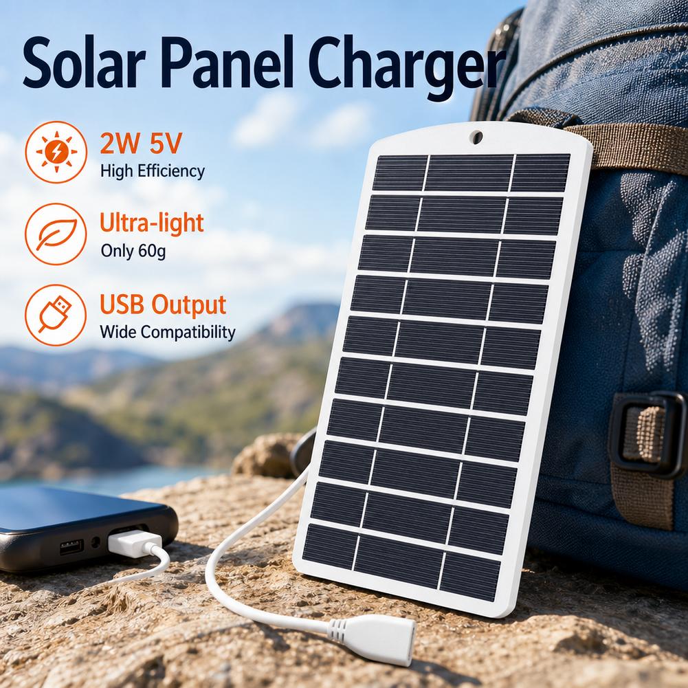 Tragbares USB-Solarpanel-Ladeg – Solar Emergency Charger Bewertung und Preis