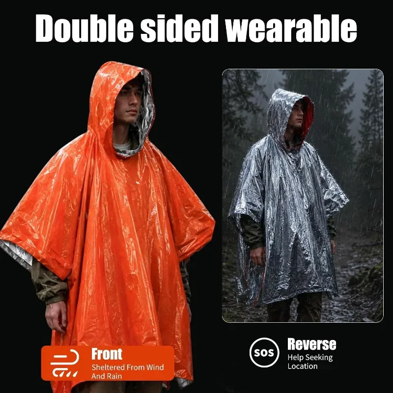 Kapuzen-Notfall-Regenponcho Wa – Emergency Poncho Rain Bewertung und Preis
